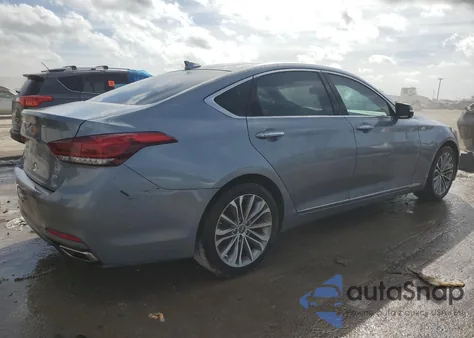 2017 Genesis G80 Base from USA, damaged, VIN KMHGN4JE1HU178341